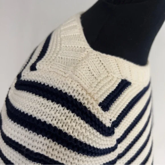 TALBOTS Knit Stripes Sweater NWT - Picture 5 of 8